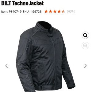 BILT men’s motorcycle riding jacket